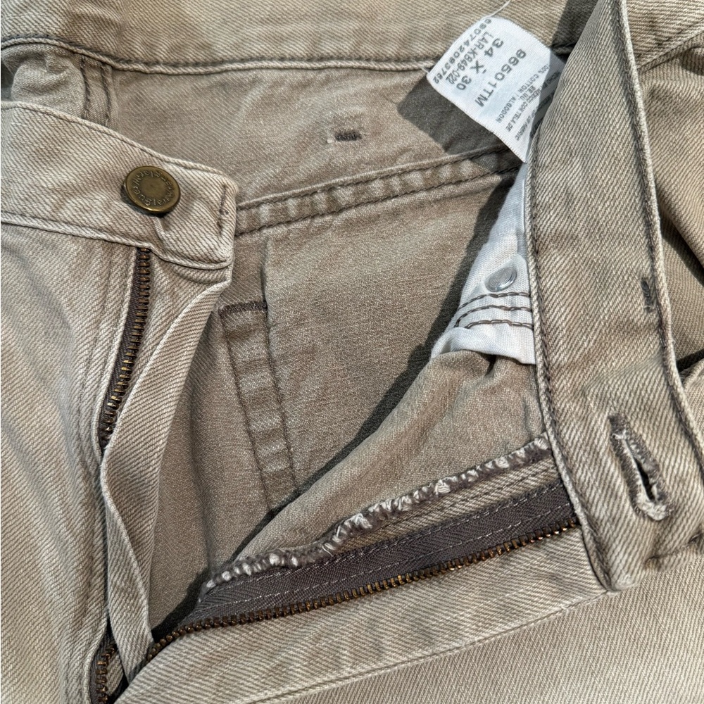 5/$25 Wrangler Men’s 34x30 Kayak Work Pants - Picture 3 of 3